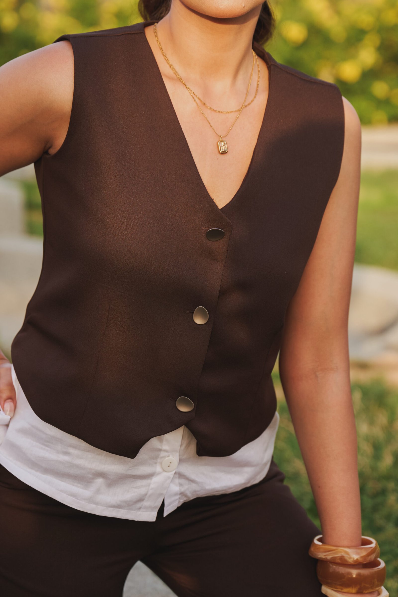 Espresso Vest - Image 2