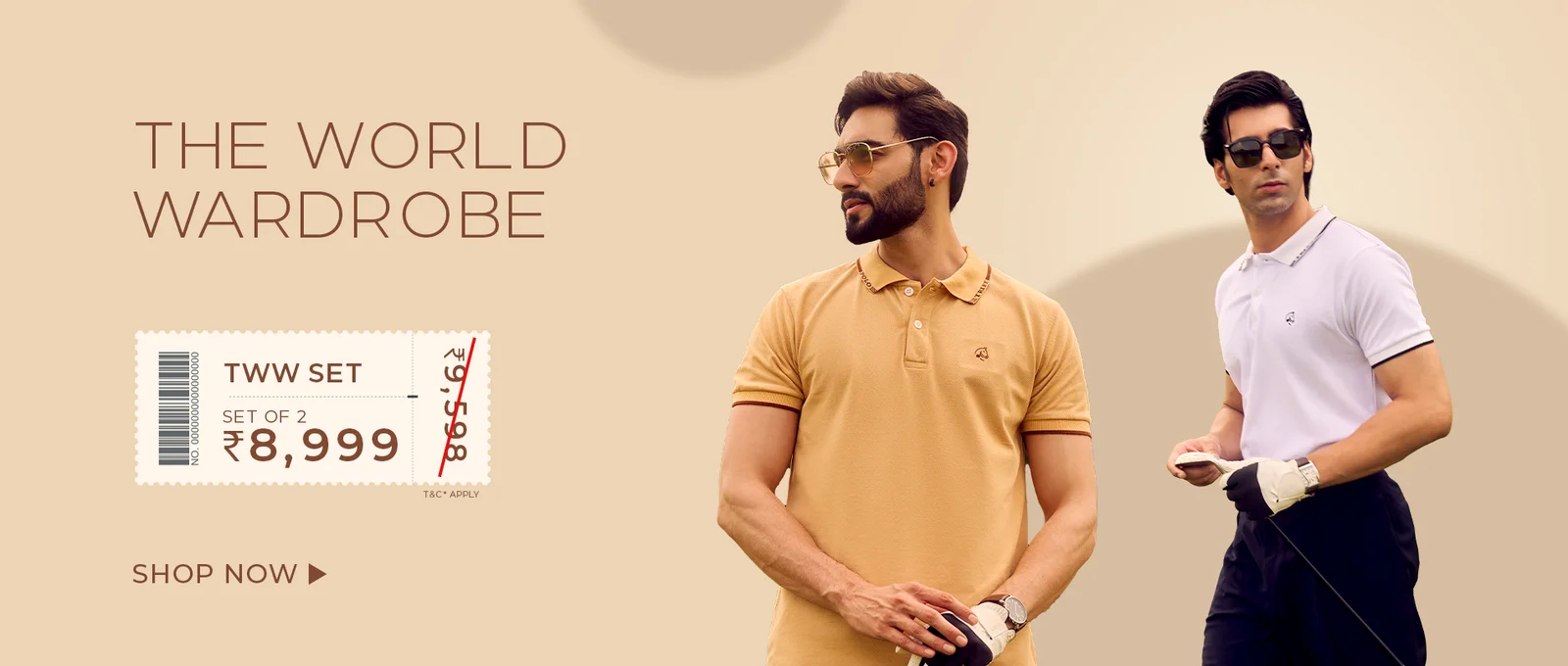 World Wardrobe TWW graphic representing Polo Tribe premium apparel collection