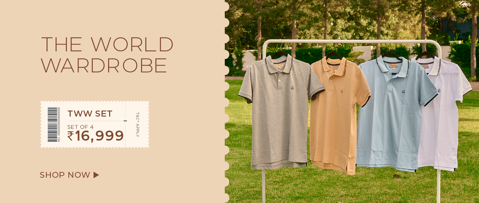 TWW graphic element used in Polo Tribe clothing brand design